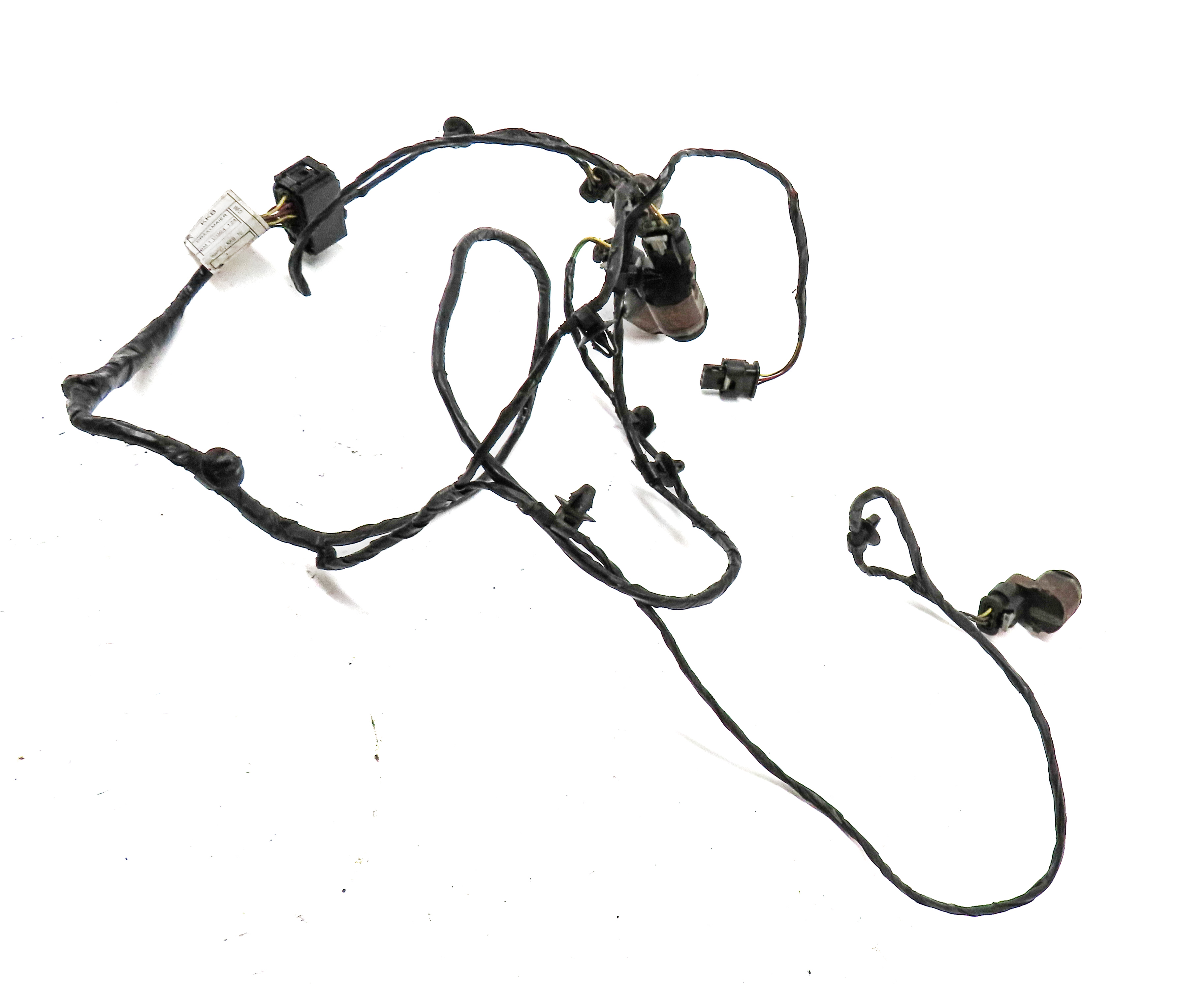 2015 BMW X3 (F25) REAR PDC PARK DISTANCE SENSOR SET-4 w/ HARNESS — exact item pictured